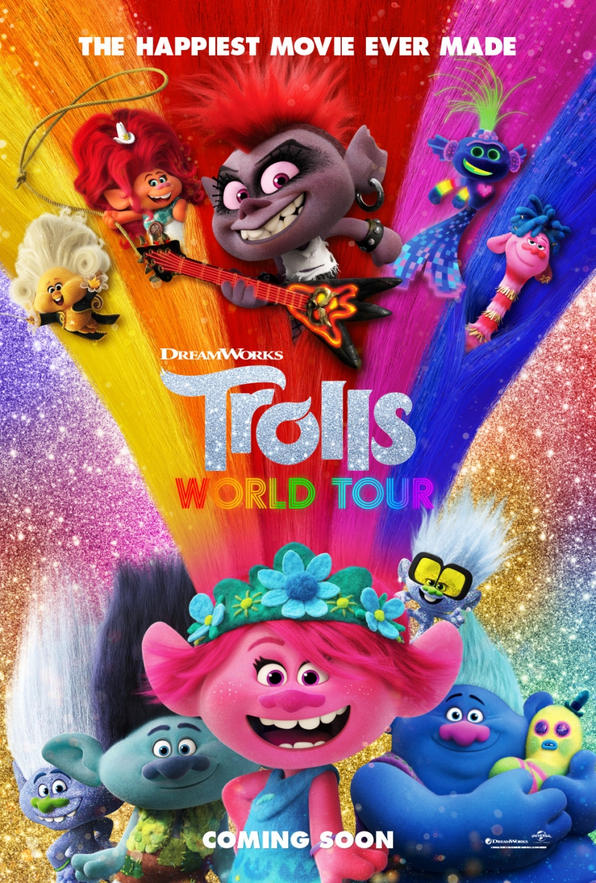 Trolls World Tour will be available on demand on the cinemas release day