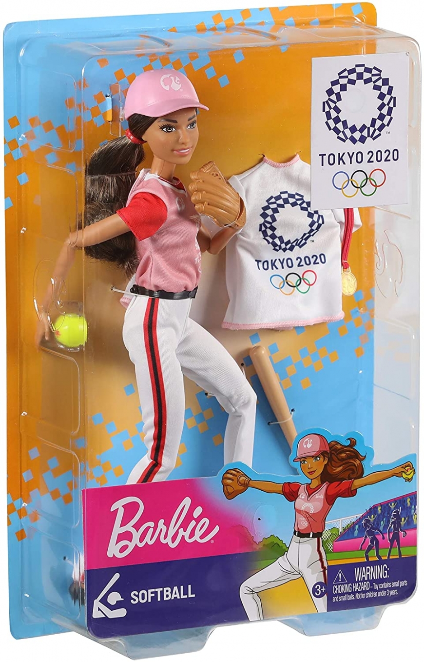 Barbie Tokyo 2020 Olimpic softball doll