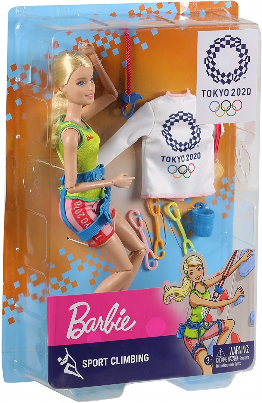 Barbie Tokyo 2020 Olimpic Sport Climbing doll