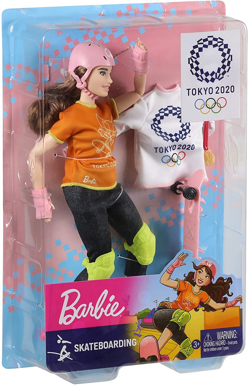 Barbie Tokyo 2020 Olimpic Skater doll