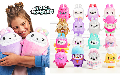 I DIG MONSTERS new super cool and asmr toy surprise collectibles