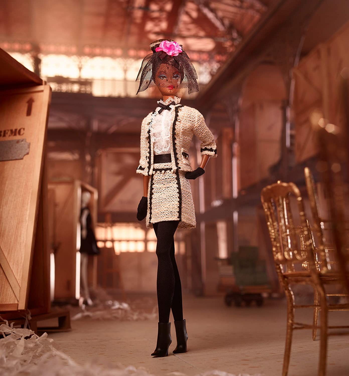 Promo images of Barbie Best To A Tea Silkstone dol YouLoveIt
