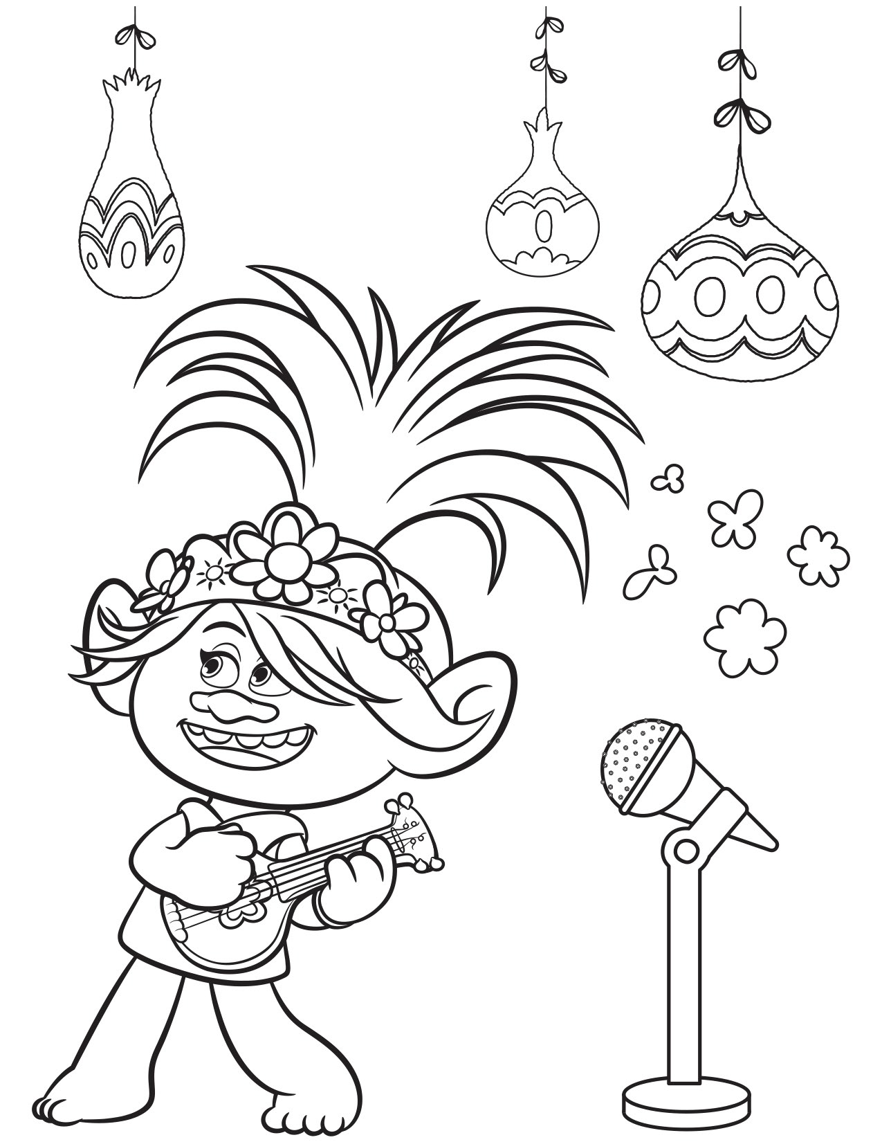 Trolls World Tour coloring pages   YouLoveIt.com