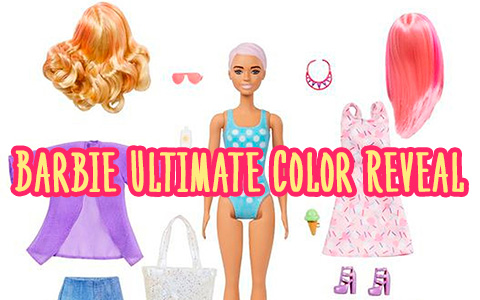 Barbie Ultimate Color Reveal doll with 25 surprises