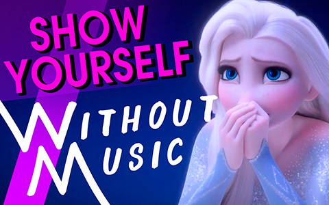 Frozen 2 Elsa's songs without music. This is amazing!