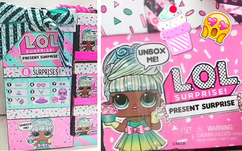 LOL Surprise Present Surprise 2020 - new  birthday-themed toys, update with links and pictures