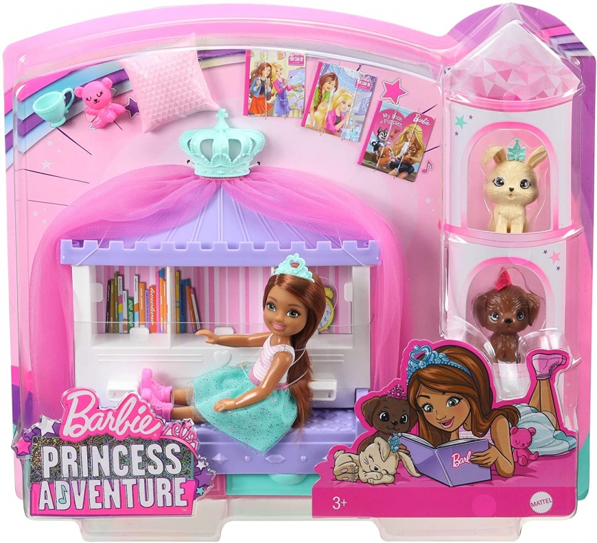 Barbie Princess Adventure Chelsea Sleepover doll