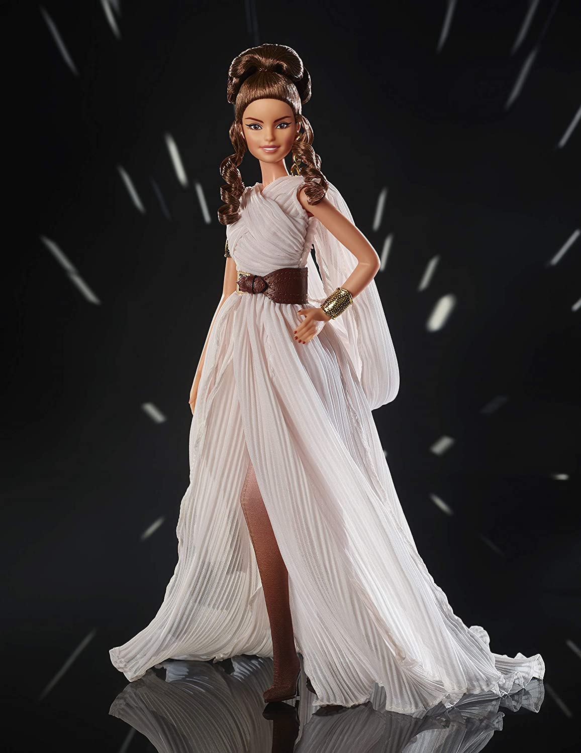 Barbie Star Wars Signature 2020 four collector dolls: Rey, Stormtrooper, C3PO Chewbacca - YouLoveIt.com