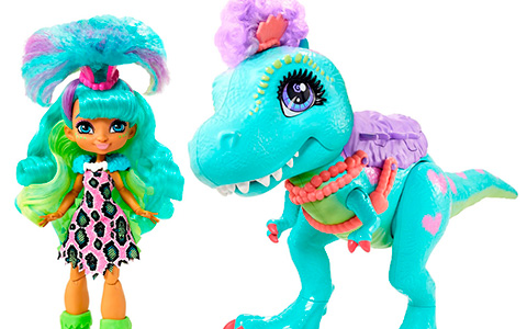 Cave Club Rockelle and Tyrasaurus doll is available for preorder