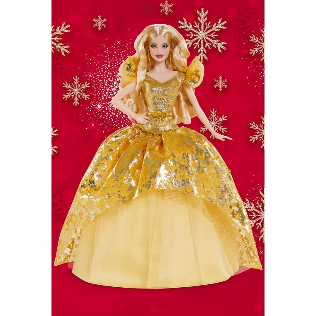 Holiday Barbie 2020 dolls got listings on  