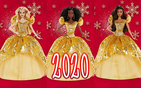 Holiday Barbie 2020 dolls got listings on Amazon