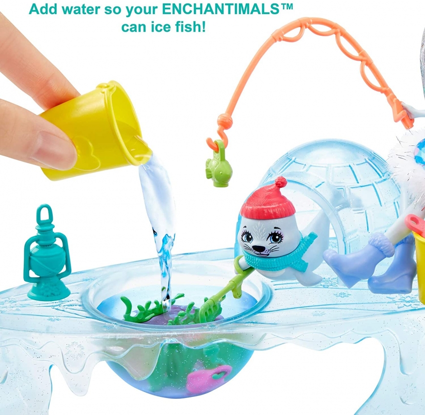 Enchantimals Fishing Friends with Sashay Seal & Blubber Dolls