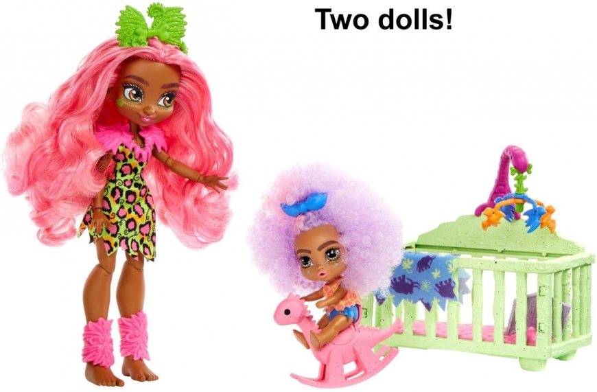 Cave Club Wild About Babysitting Playset (with Fernessa & Furrah doll)
