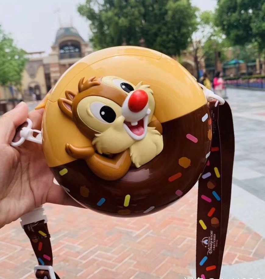 Super CUTE Donut shape popcorn buckets with Chip and Dale
