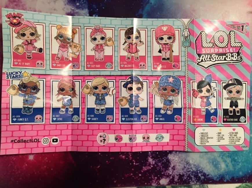 LOL Baseball All star bbs pink and blue teams