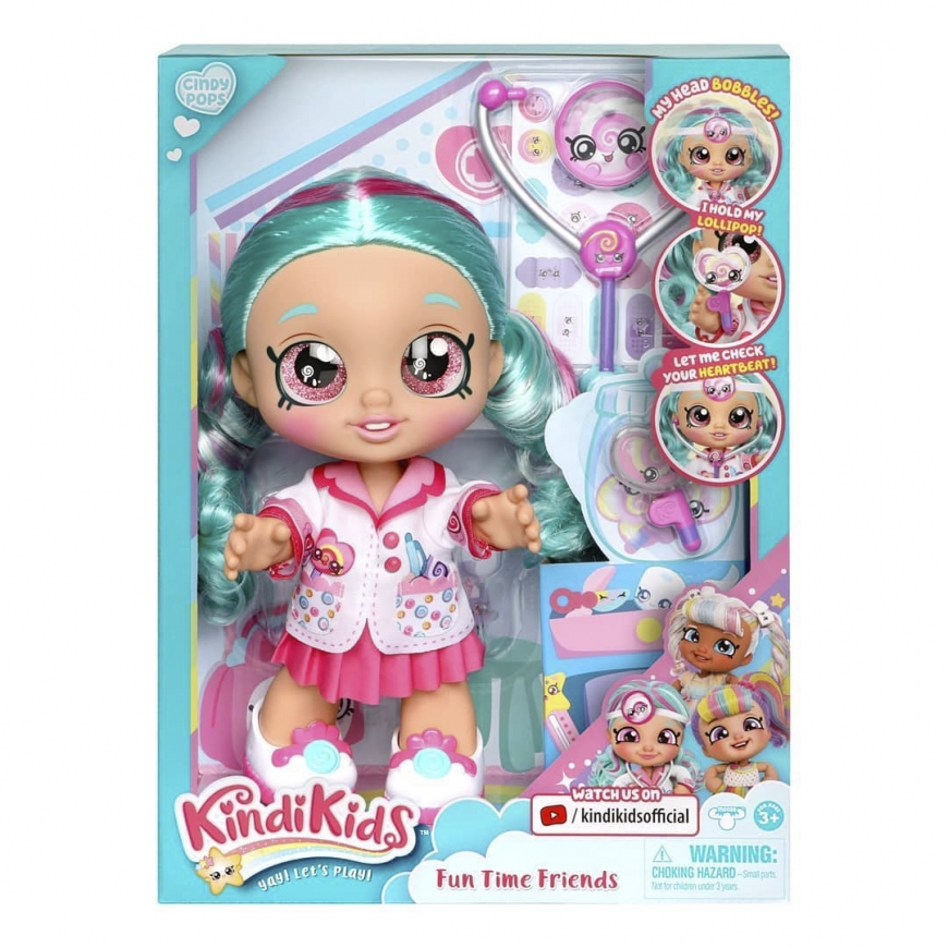 Kindi Kids Cindy Pops doll