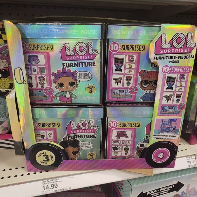 New 2020 - LOL Surprise Furniture sets series 3. Roller Sk8ter, Teacher's Pet, Sleepy Bones, Boss Queen