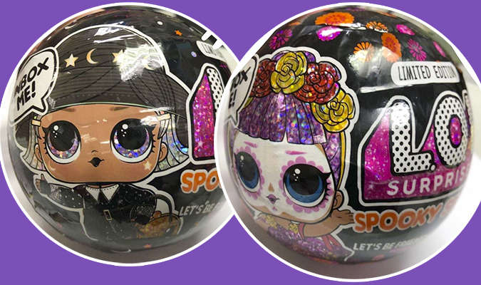 LOL Surprise Spooky Sparkle Bebe Bonita and Witchay Babay limited