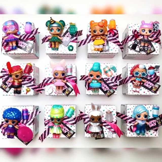 LOL Surprise Present Surprise 2020 - new birthday-themed toys, update with links and pictures