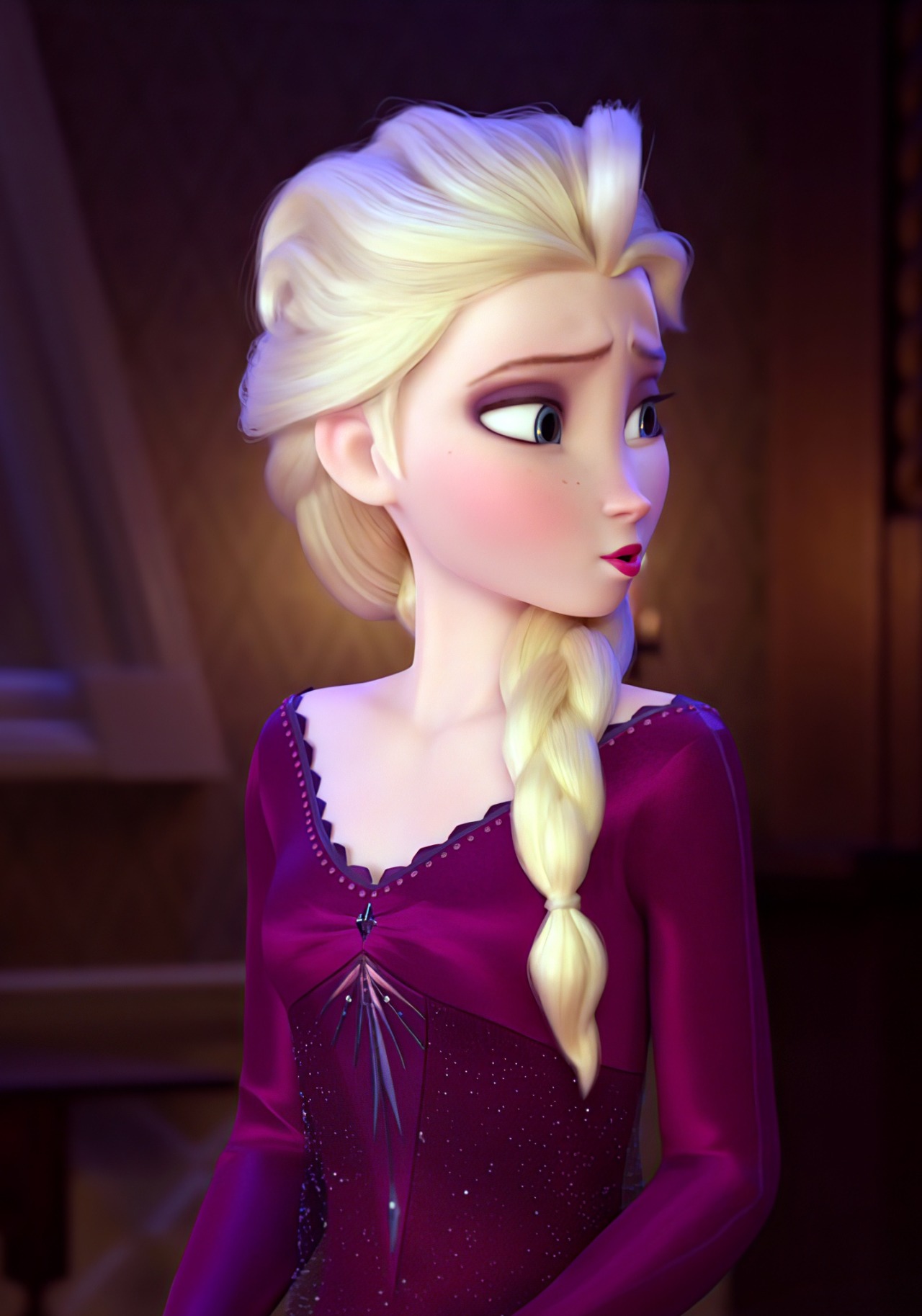 Lots of big and beautiful pictures of Elsa from Frozen 2 movie -  