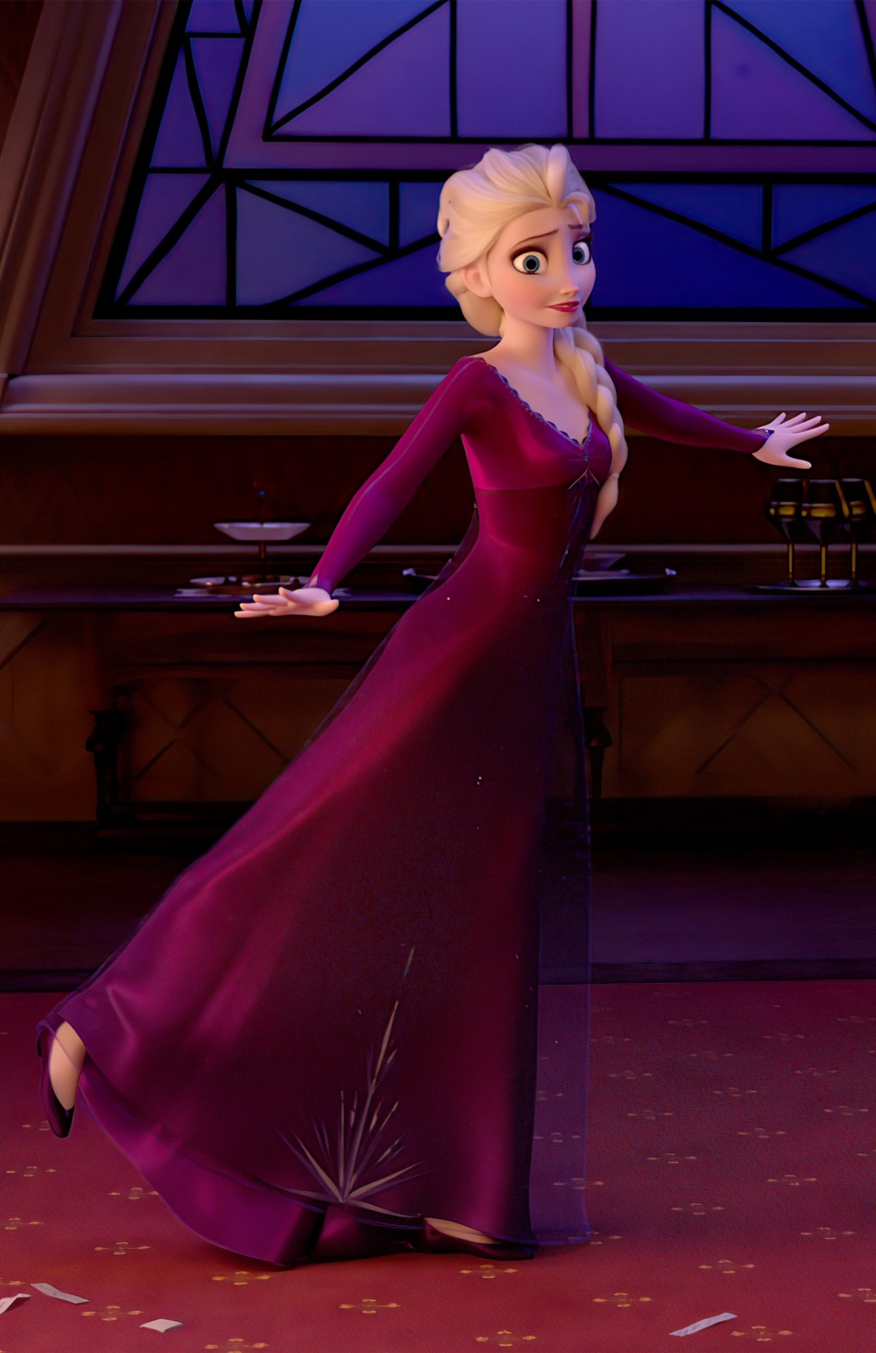 Lots of big and beautiful pictures of Elsa from Frozen 2 movie