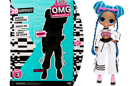 LOL OMG Chillax fashion doll is out for preorder!