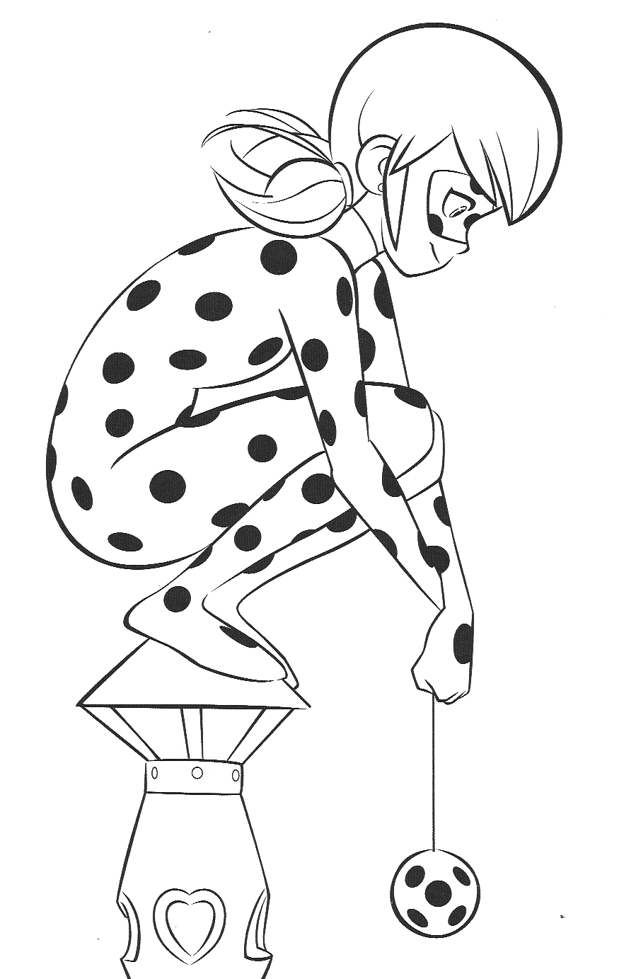 New Beautiful Miraculous Ladybug Coloring Pages YouLoveIt