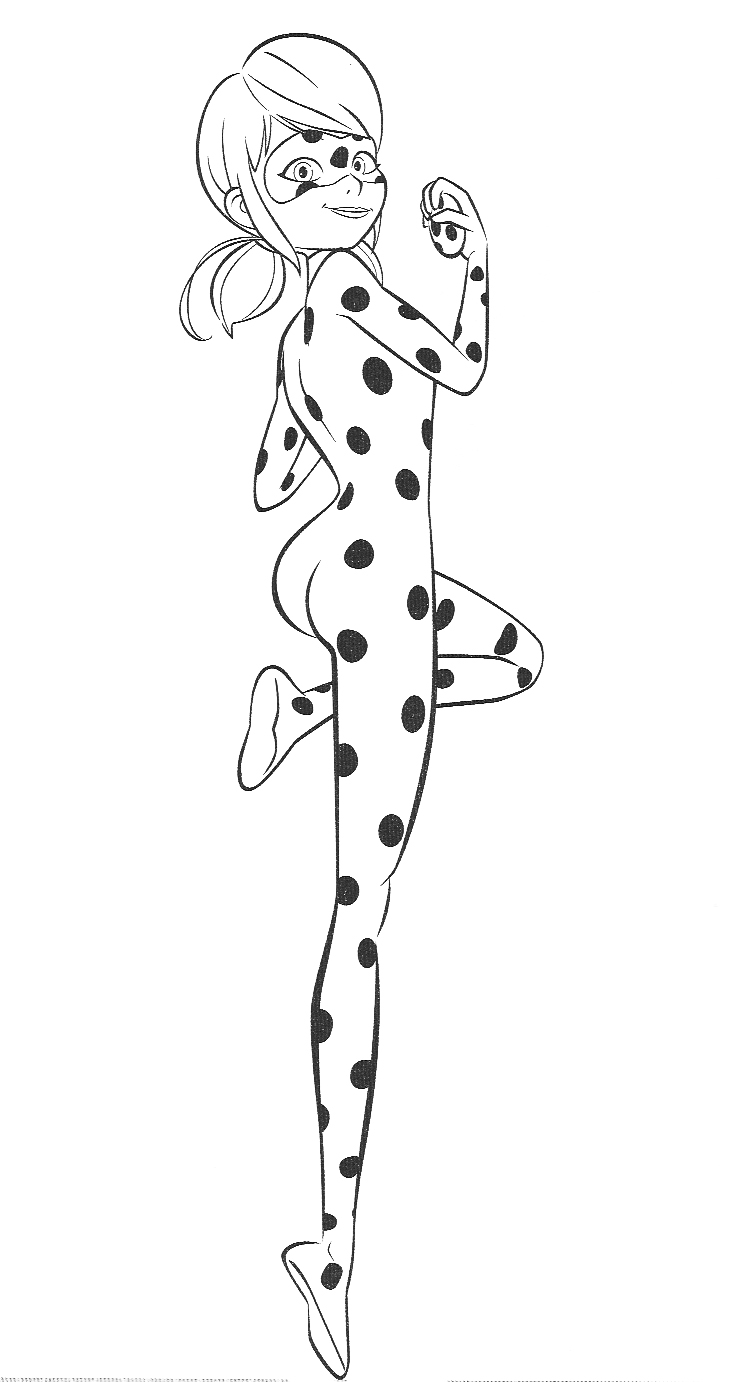 New Beautiful Miraculous Ladybug Coloring Pages YouLoveIt