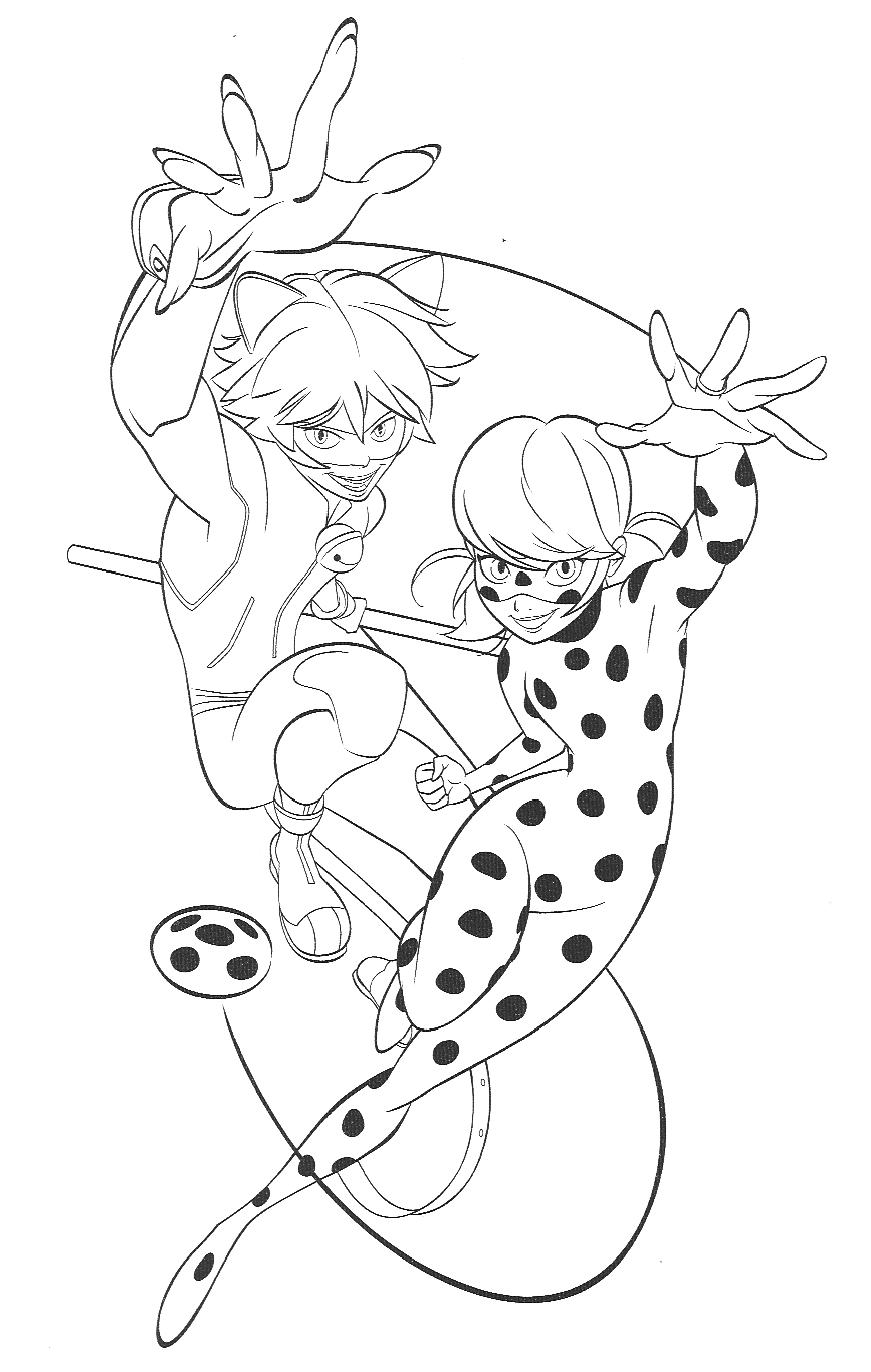 Miraculous Ladybug coloring page new picture