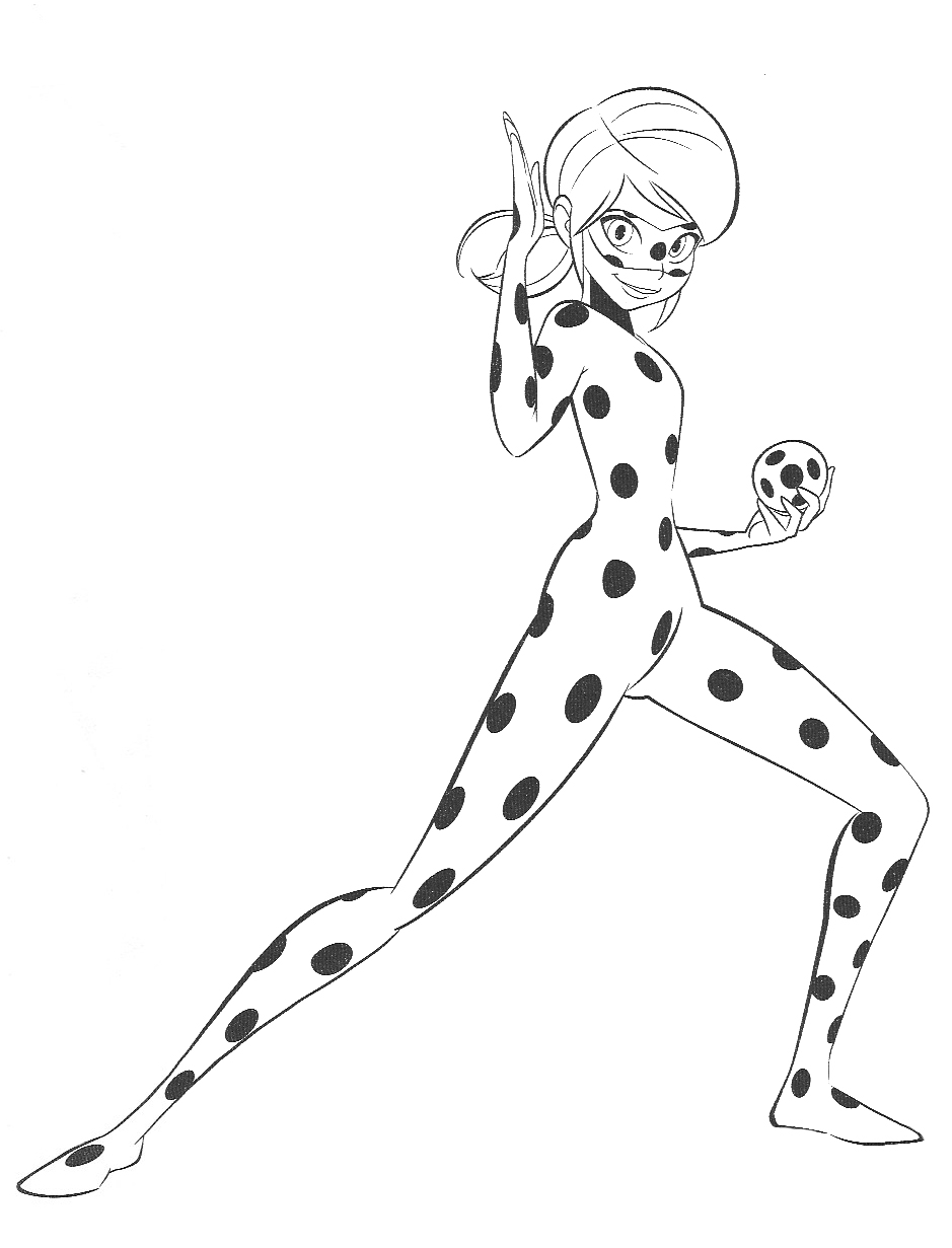 New beautiful Miraculous Ladybug coloring pages - YouLoveIt.com