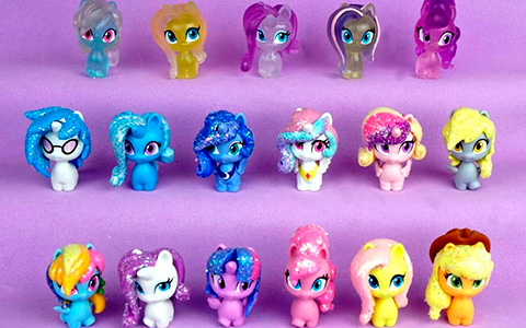 New Pony Life Cutie Mark Crew prototypes