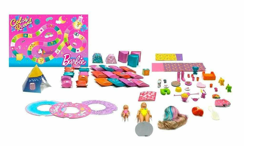 BARBIE COLOR REVEAL SLUMBER PARTY FUN - The Toy Insider