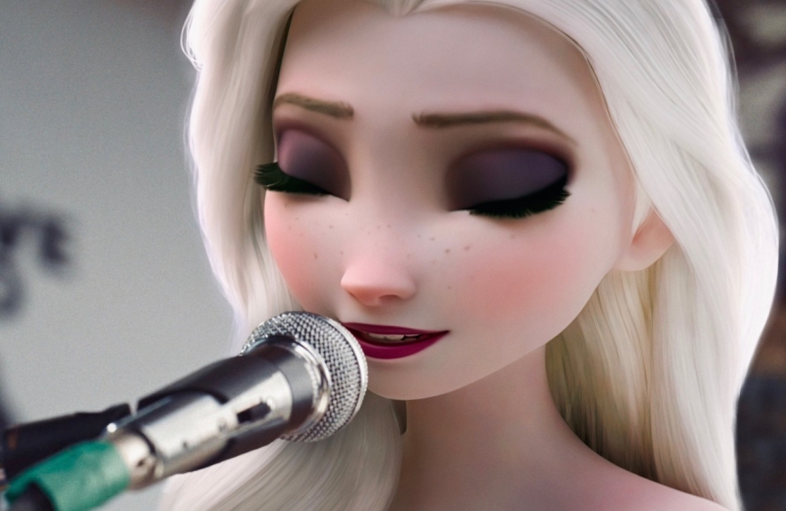 Frozen 2 Elsa - modern singer edit
