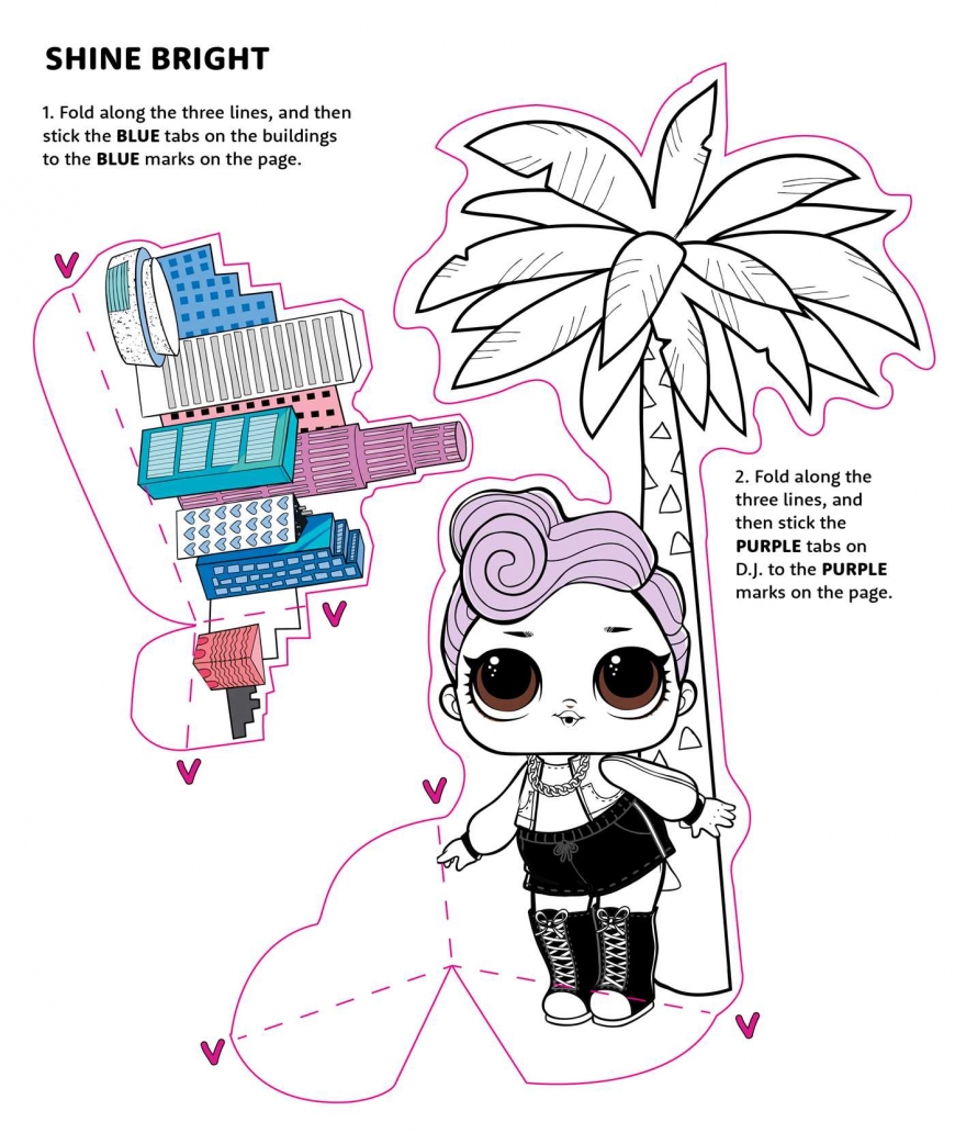 LOL Surprise! Make Your Own Pop-Up Book: Fashionably Fierce