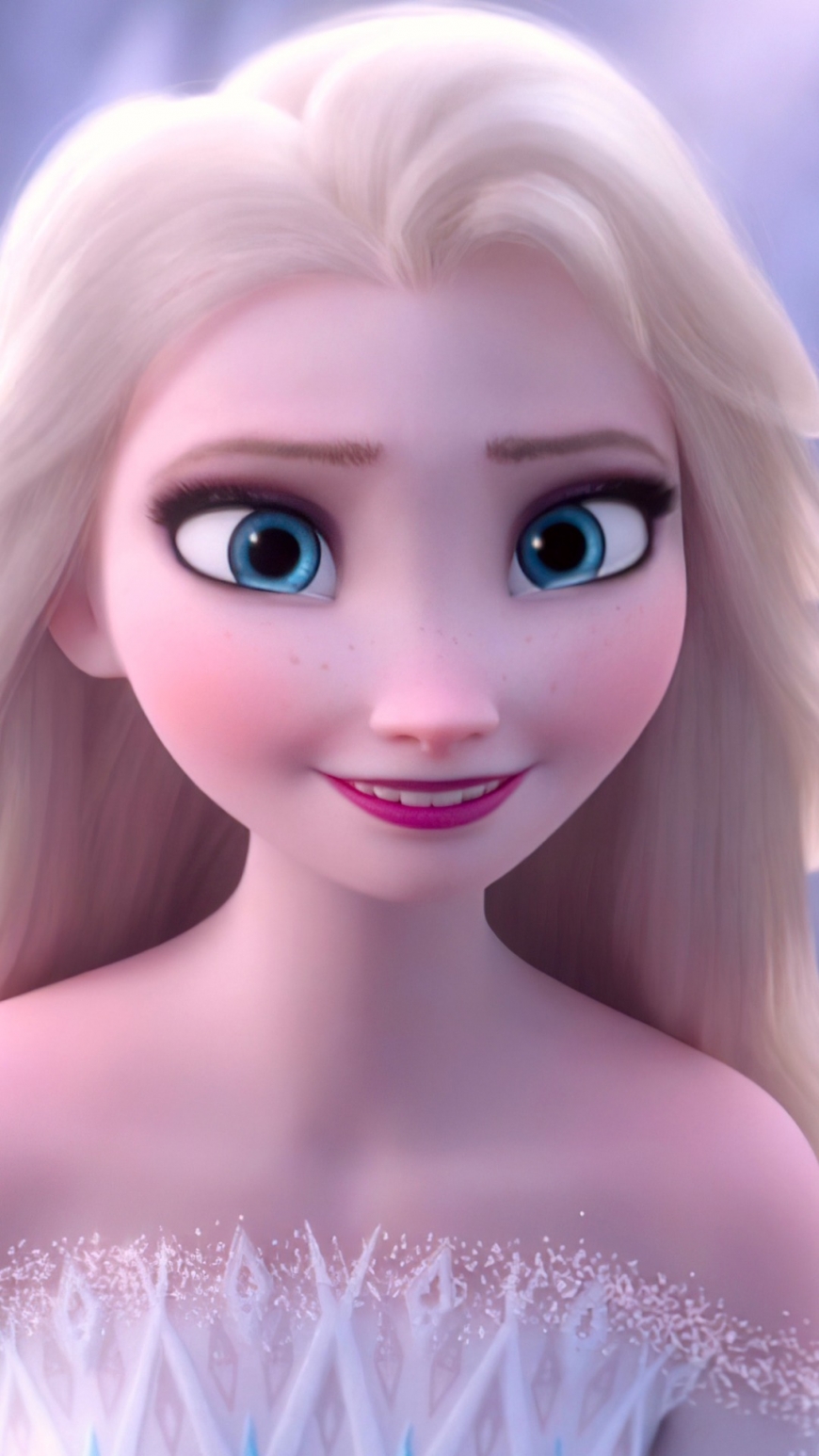 Lots of big and beautiful pictures of Elsa from Frozen 2 movie