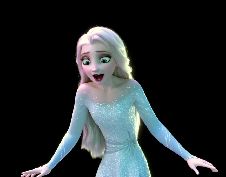 Lots of big and beautiful pictures of Elsa from Frozen 2 movie