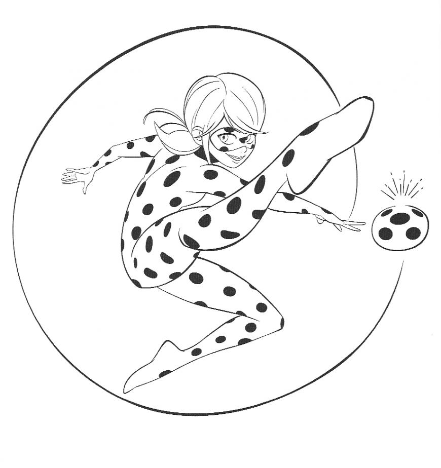 Miraculous Ladybug coloring page new picture