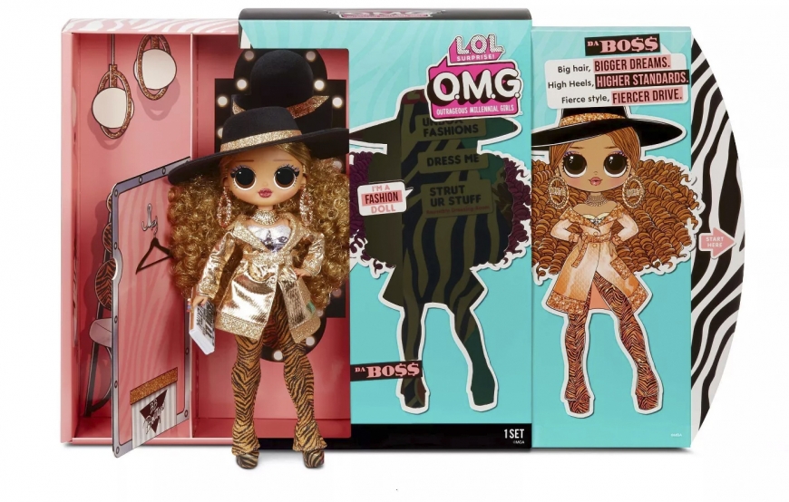 LOL OMG Series 3 dolls: Chillax, Roller Chick, Class Prez and Da Boss