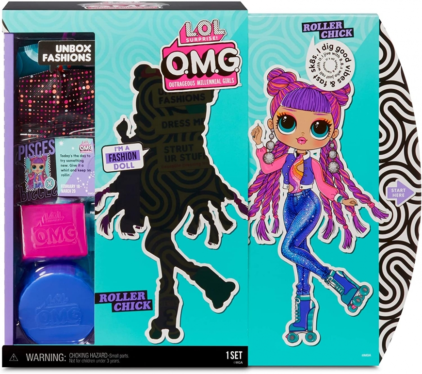 LOL OMG Roller Chick Fashion Doll