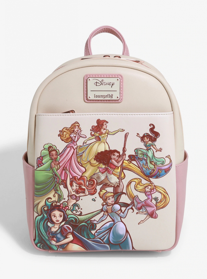 Loungefly Disney Princess Sketch Mini Backpack