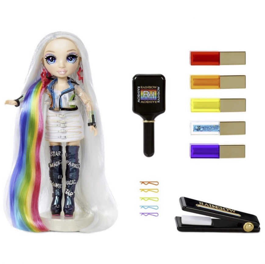 Hair Studio Rainbow Raine doll