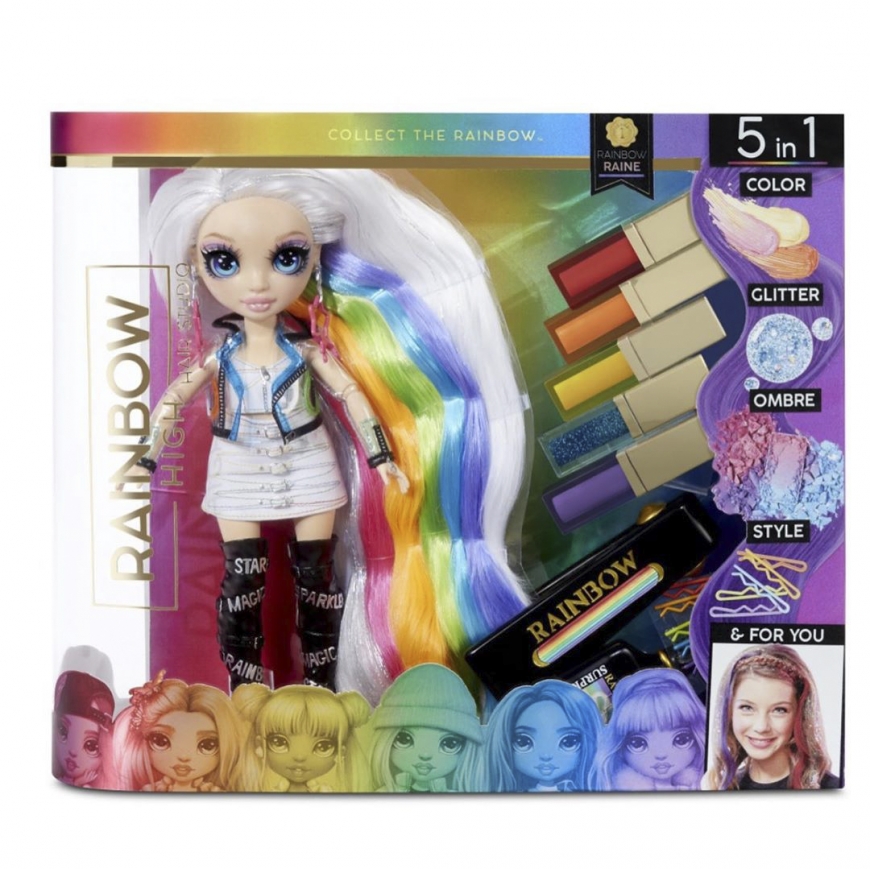 Hair Studio Rainbow Raine doll