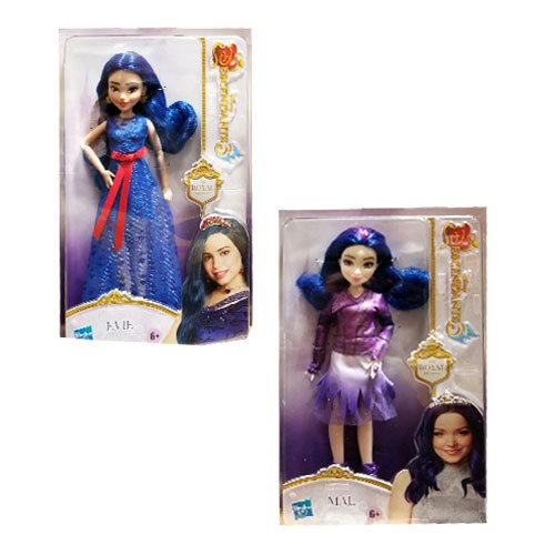 Disney Descendants 3.5 Royal Wedding Mal and Evie Reception dress dolls