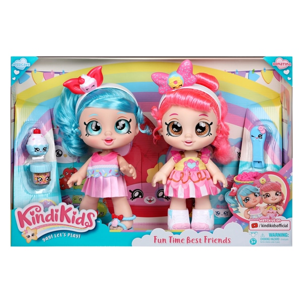 Kindi Kids Toddler Doll Exclusive Twin Pack - Jessicake & Donatina