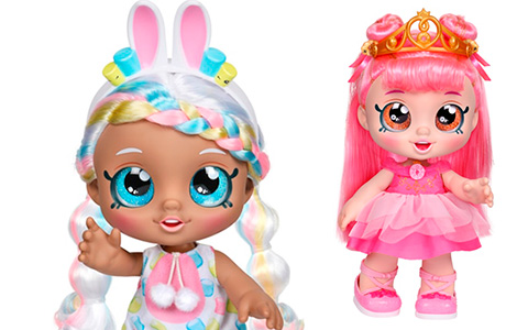 Kindi Kids Dress Up Friends and Exclusive Twin Pack - Jessicake & Donatina dolls