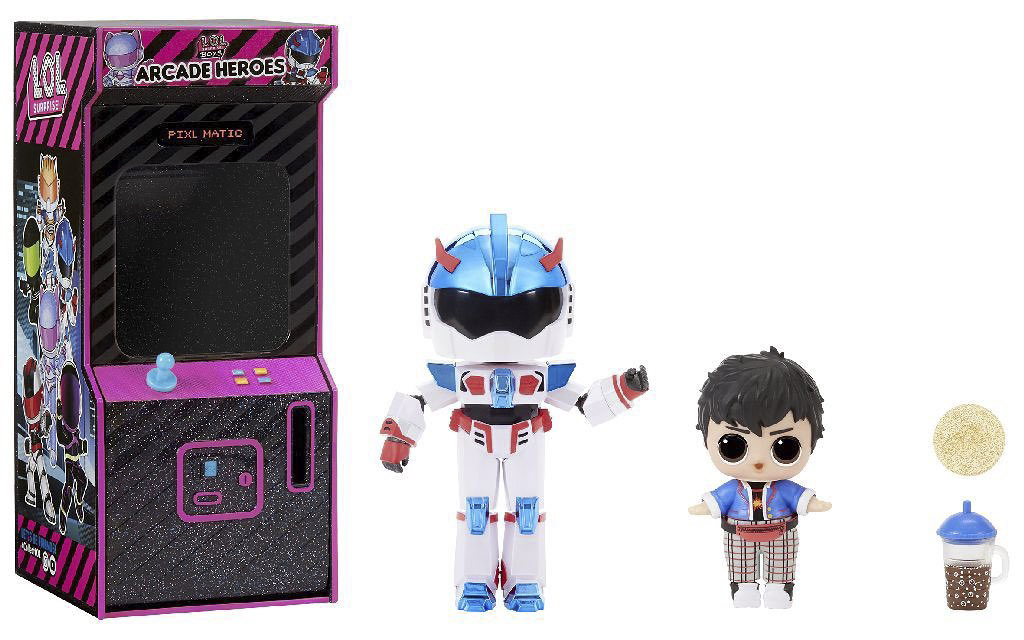 2. LOL Surprise Boys Arcade Heroes Action Figure Doll - wide 3