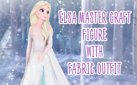 First look at Frozen 2 Elsa Master Craft statue in white dress