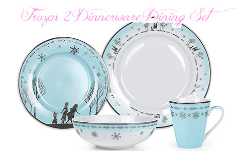 Incredible 16-piece Disney Frozen 2 Dinnerware Dining Set