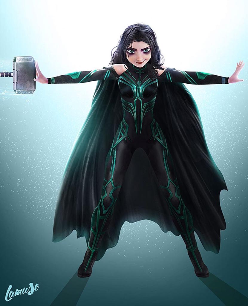 Frozen 2 Marvel Avengers