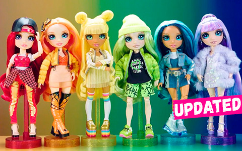 New Rainbow High fashion dolls coming in July 2020. Released!